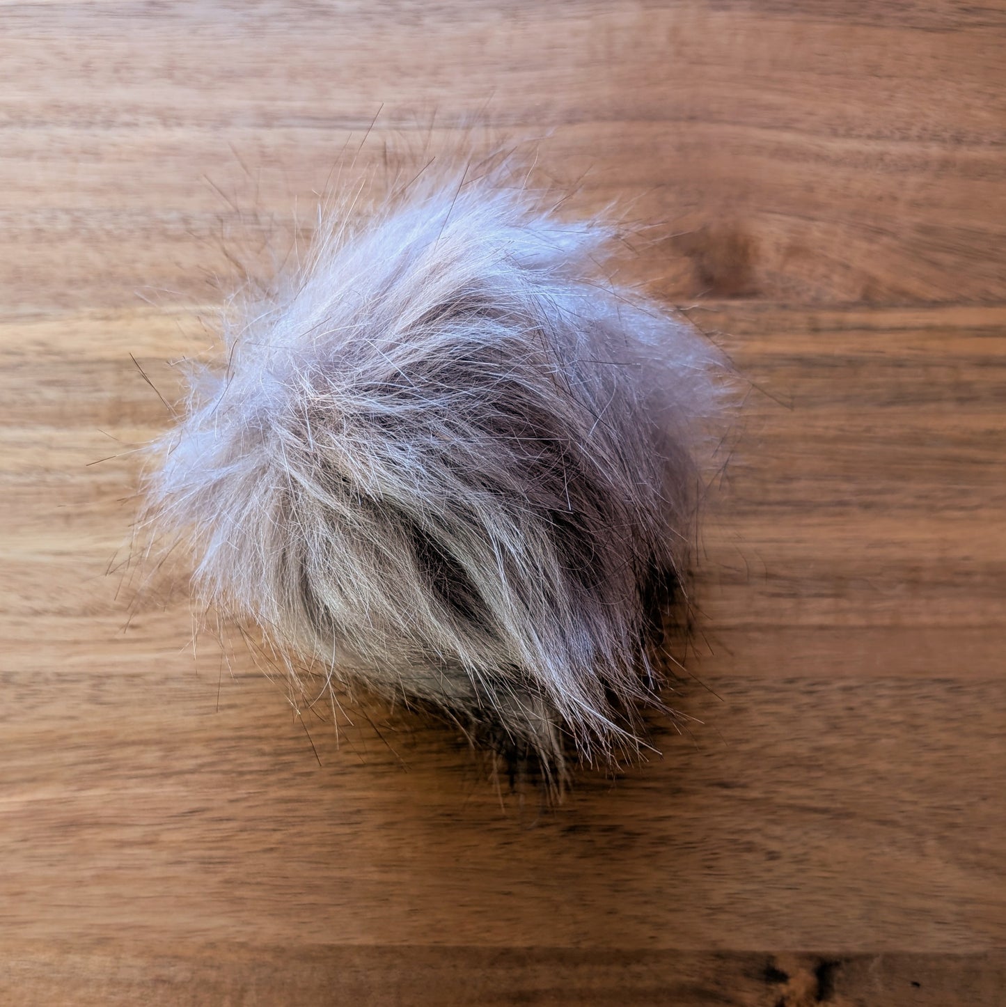 Large Faux Fur Pom-Pom with Loop