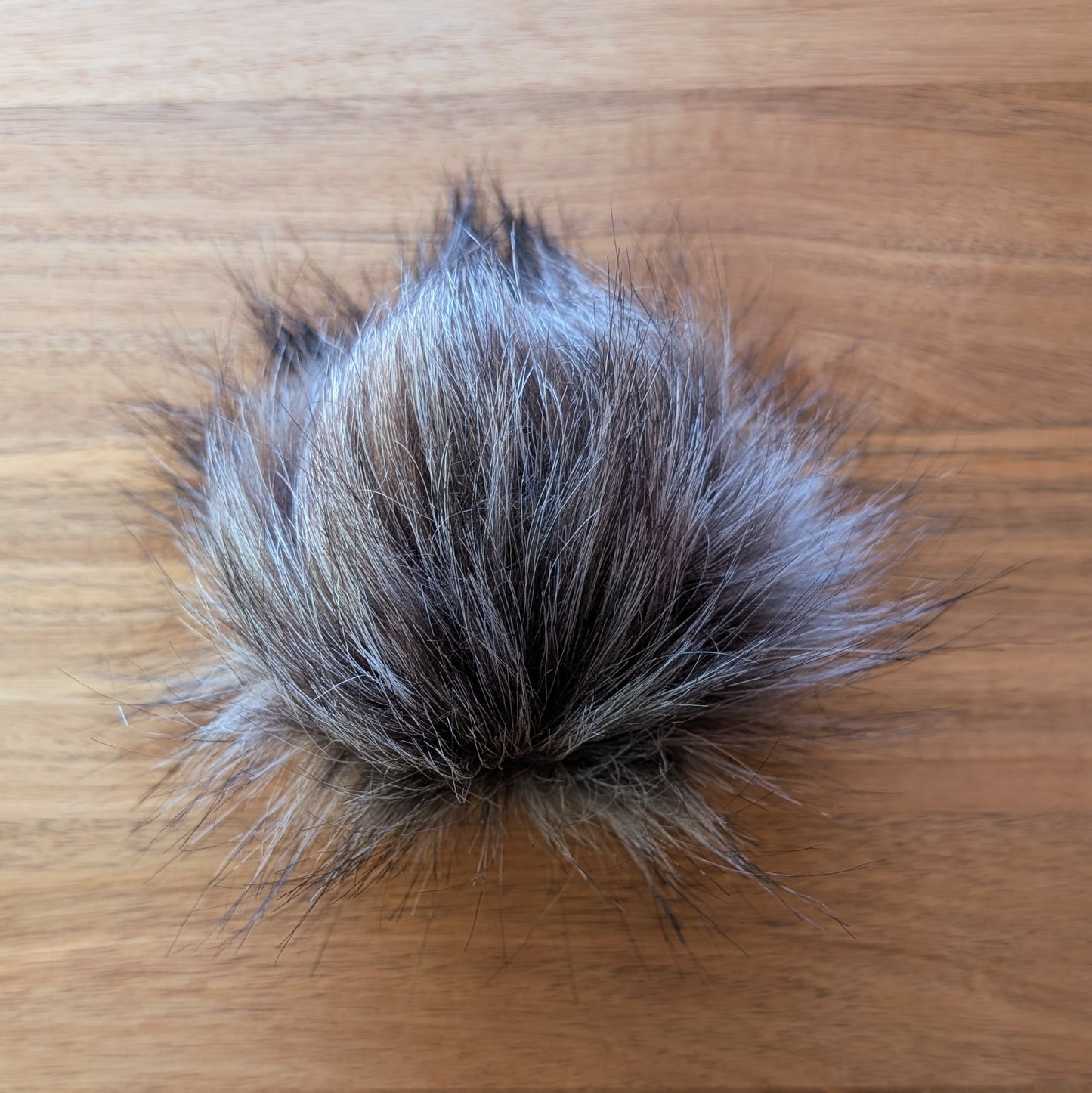 Large Faux Fur Pom-Pom with Loop